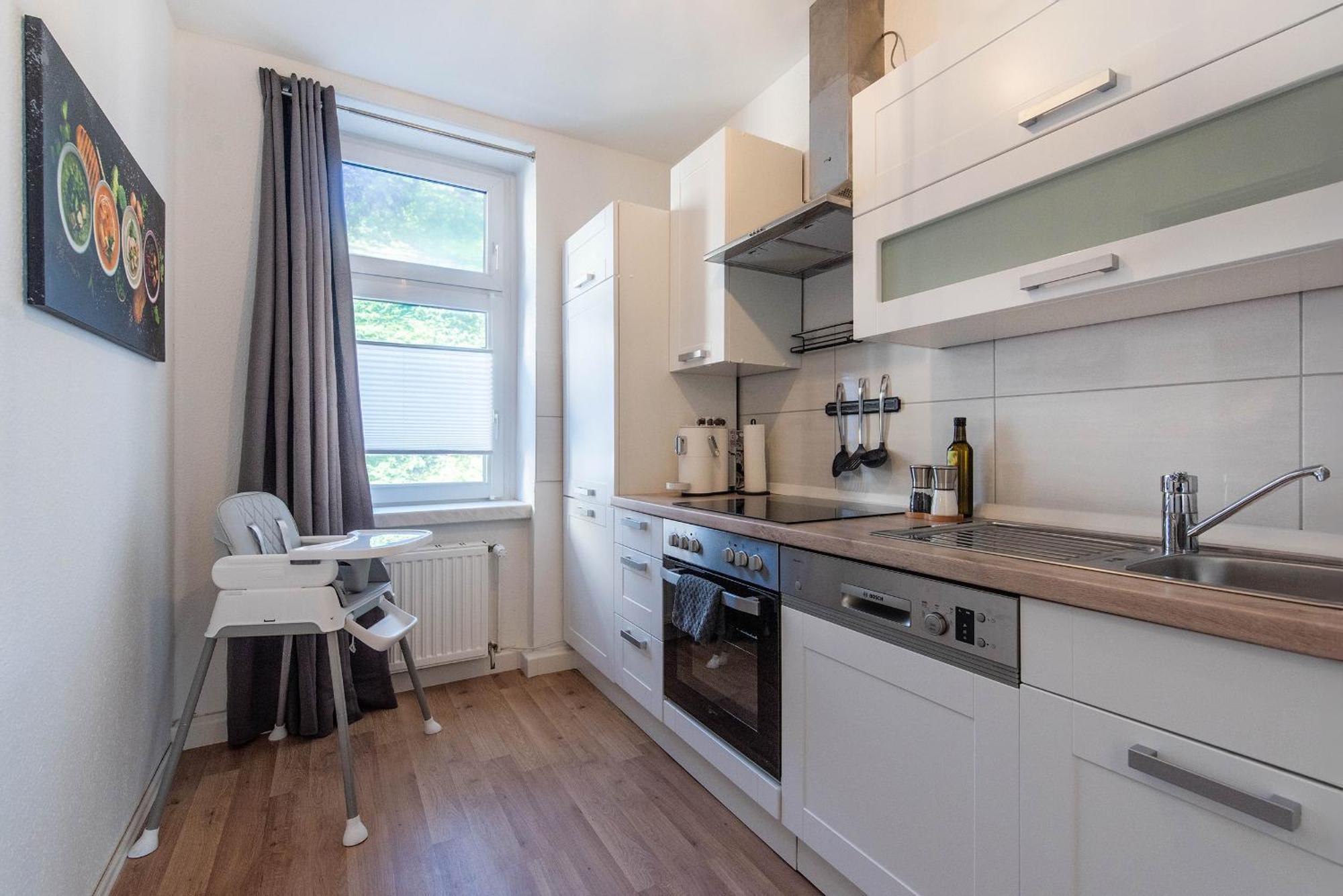 Apartment - Modern - Familienfreundlich - Kueche Gotha Eksteriør bilde